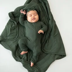 Baby Blanket in Fir 1.0