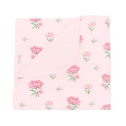 Baby Blanket in Sakura Peony 1.0