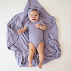 Baby Blanket in Taro 1.0