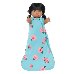 Baby Doll Sleep Bag in Hibiscus