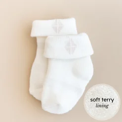 Baby 3-Pack Socks in Cloud