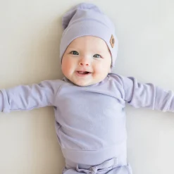 Bamboo Jersey Beanie in Taro