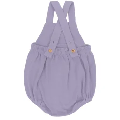 Bamboo Jersey Bubble Overall in Taro