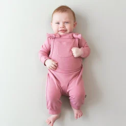 Bamboo Jersey Overall in Apple Blossom