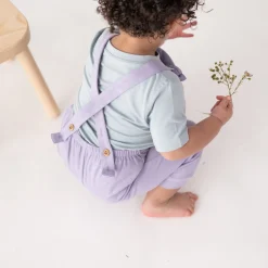 Bamboo Jersey Overall in Taro