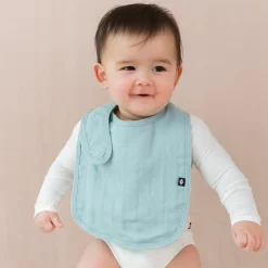 Bamboo Muslin Bib in Mist
