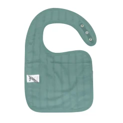 Bamboo Muslin Bib in Pine
