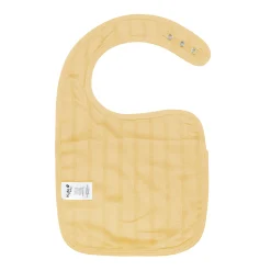 Bamboo Muslin Bib in Sandcastle