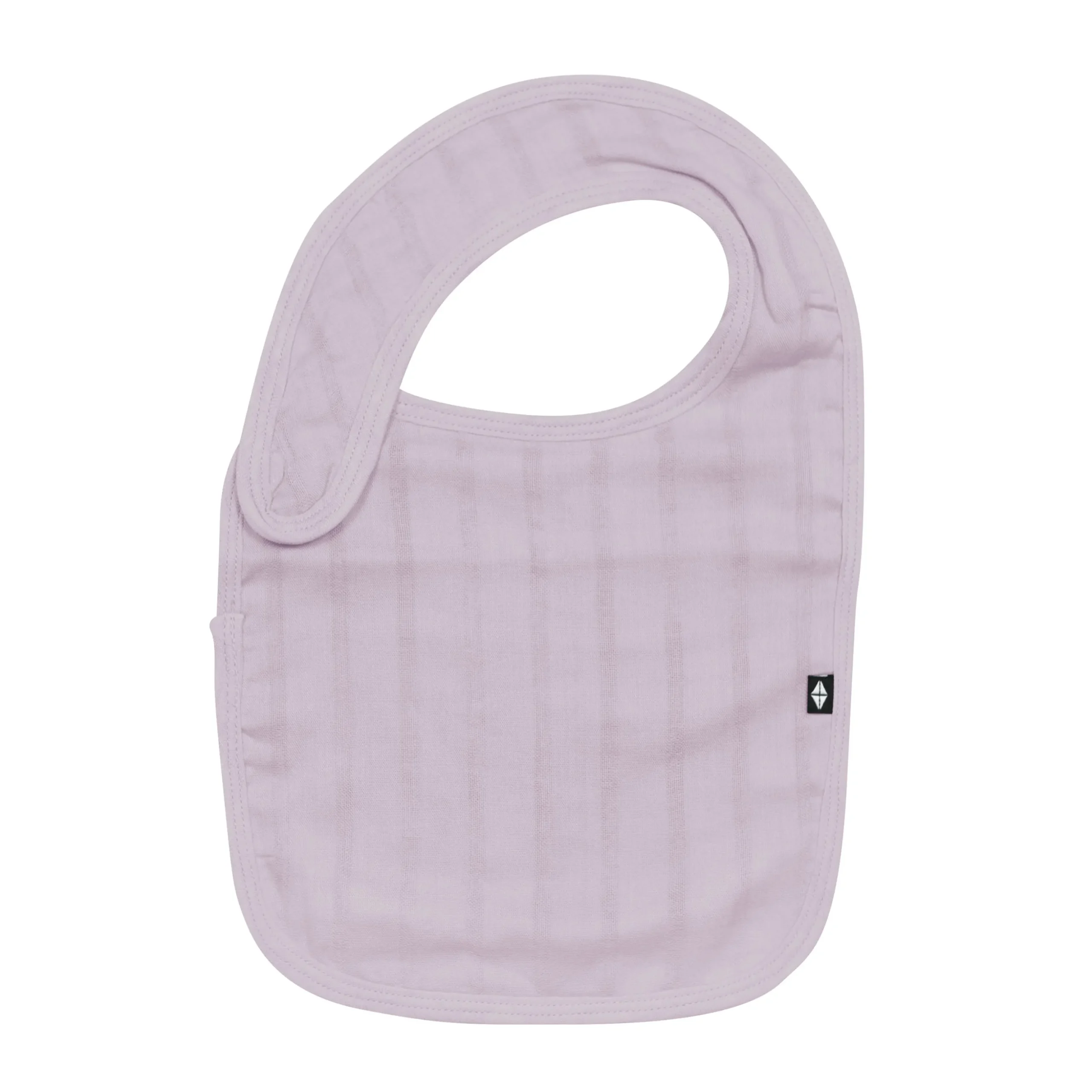 Bamboo Muslin Bib in Wisteria