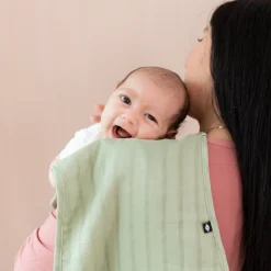 Bamboo Muslin Burp Cloth in Jojoba