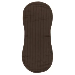 Bamboo Muslin Burp Cloth in Espresso