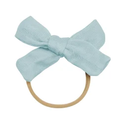 Bamboo Muslin Medium Bow in Mist