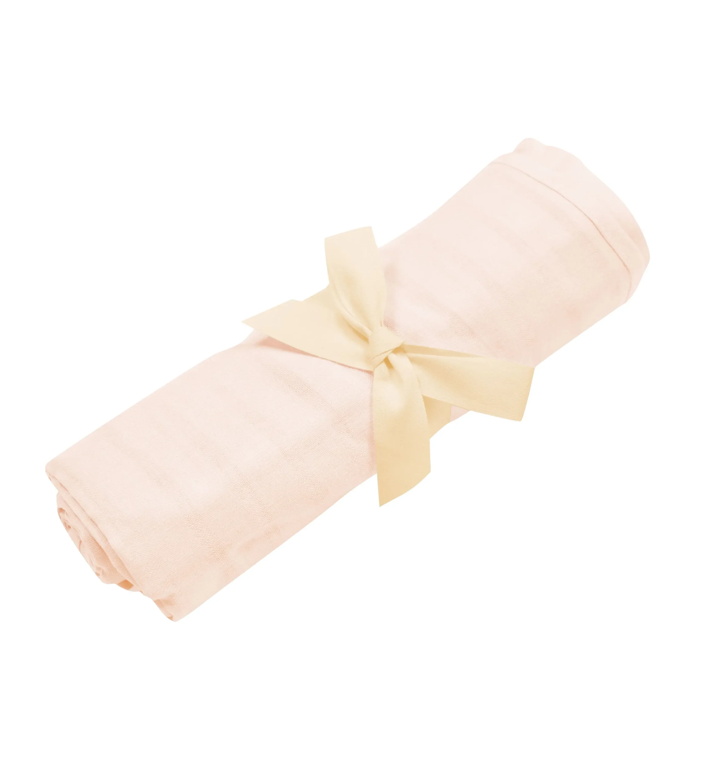Bamboo Muslin Swaddle Blanket in Porcelain