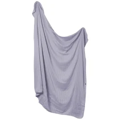 Bamboo Muslin Swaddle Blanket in Haze