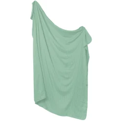 Bamboo Muslin Swaddle Blanket in Matcha