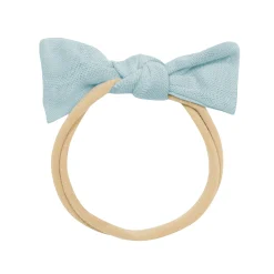 Bamboo Muslin Tiny Bow in Mist