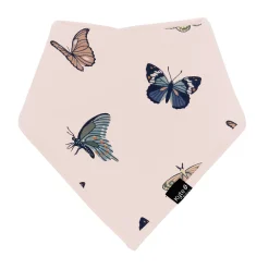 Bib in Blush Butterfly