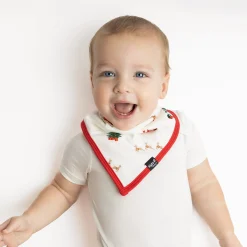 Bib in Santa Sleigh
