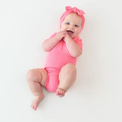 Bodysuit in Guava