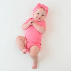 Bodysuit in Guava