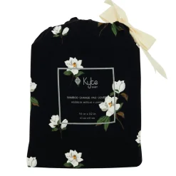 Change Pad Cover in Small Midnight Magnolia