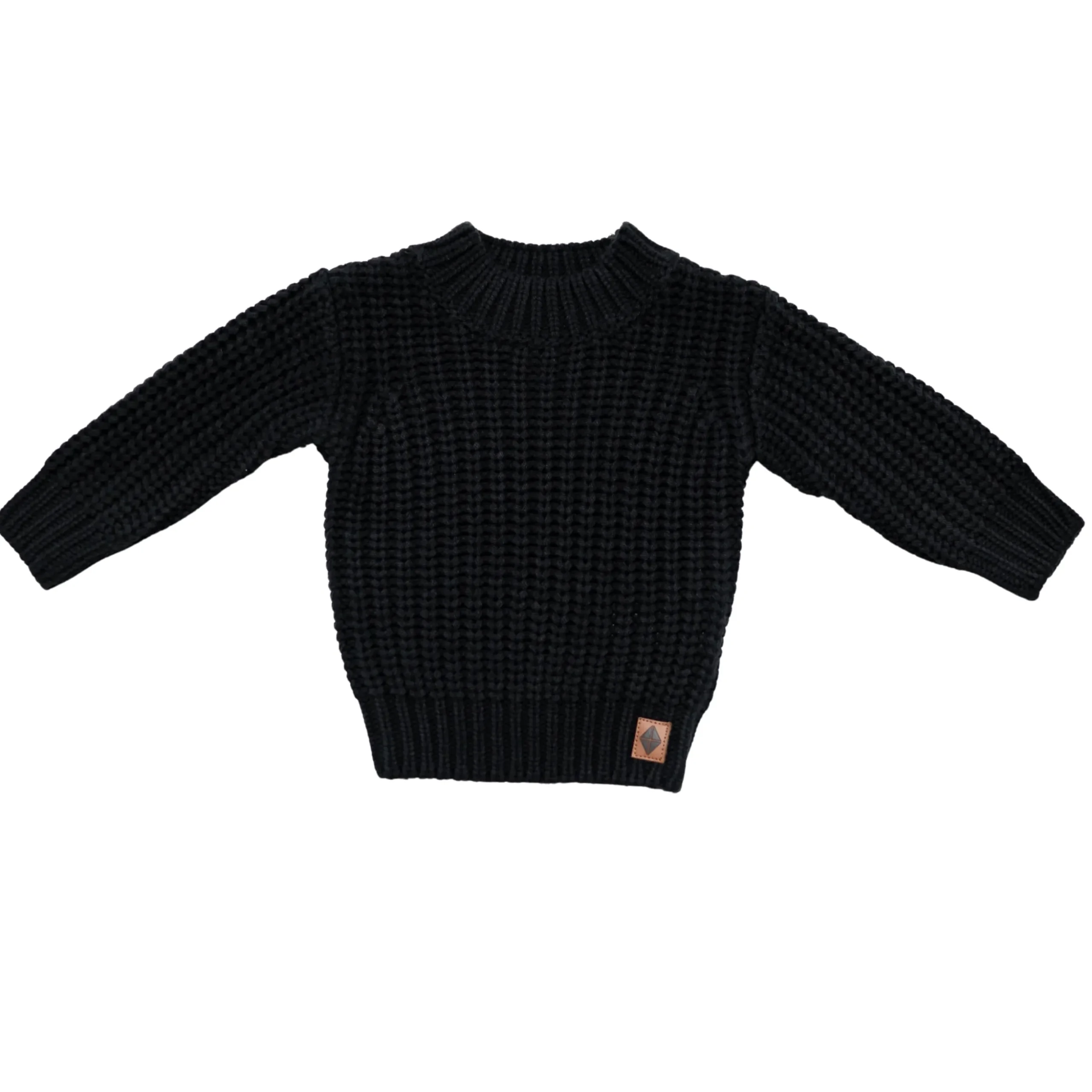 Chunky Knit Sweater in Midnight