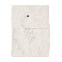 Chunky Knit Toddler Blanket in Oat