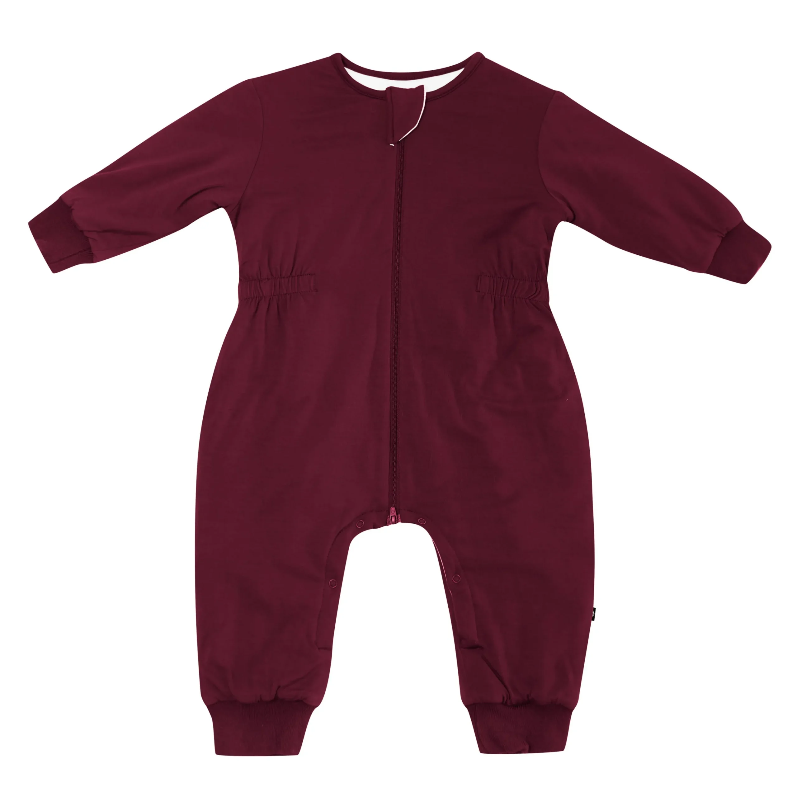 Cozy Playsuit in Burgundy