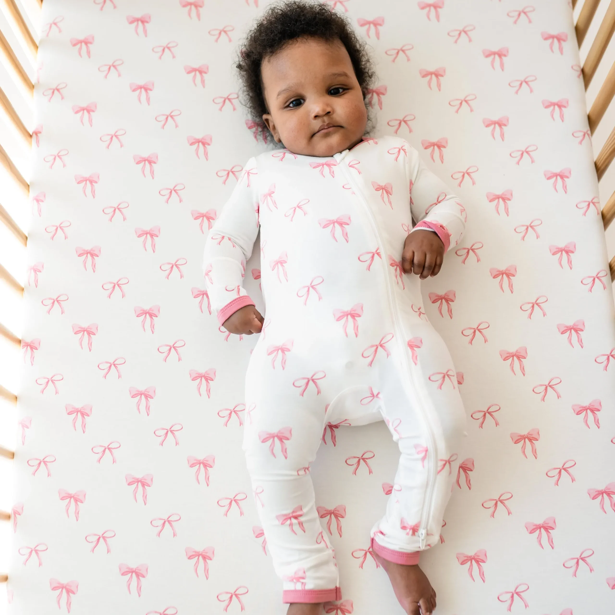 Crib Sheet in Bow