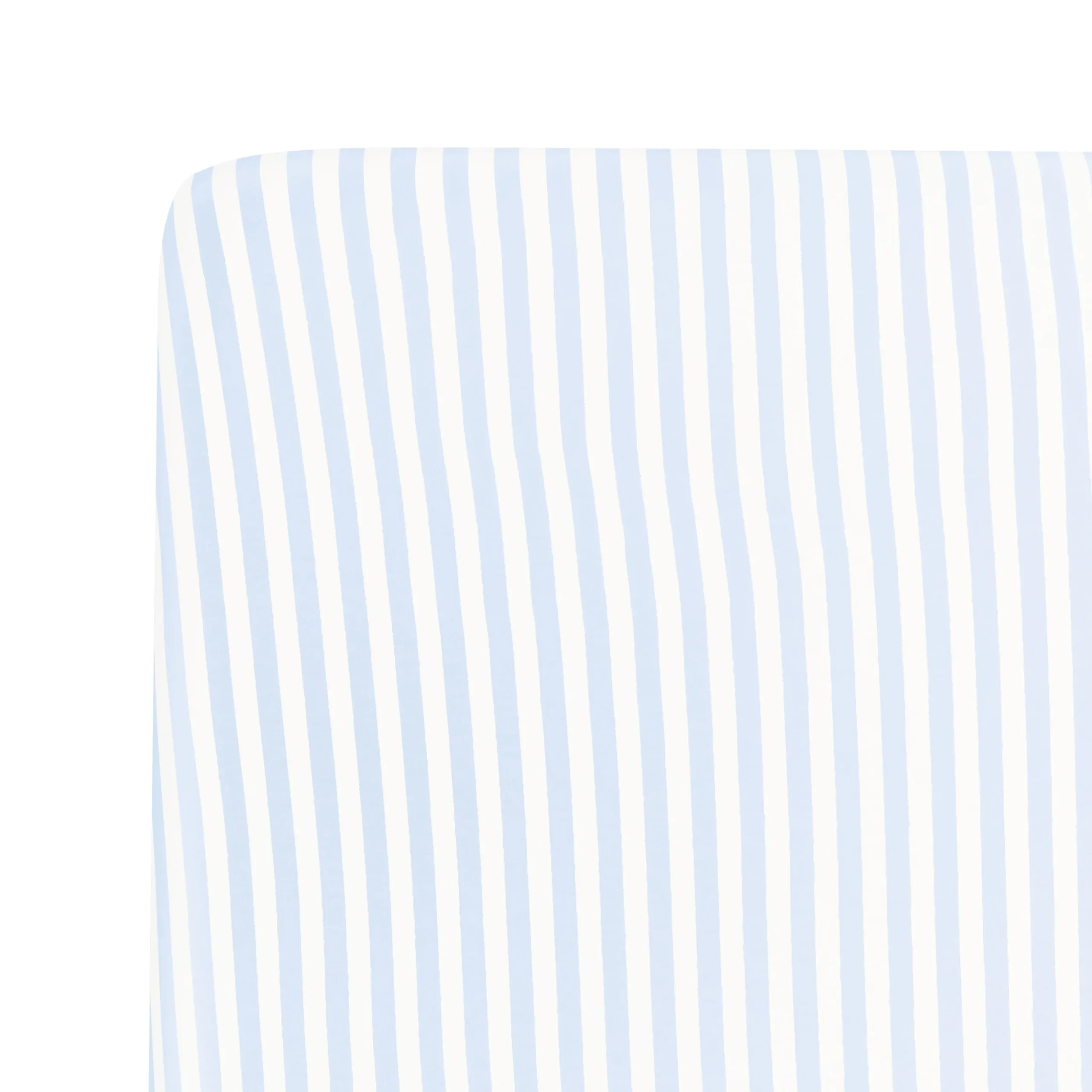 Crib Sheet in Small Mist Stripe