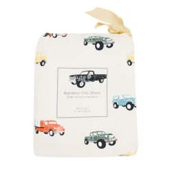 Crib Sheet in Vintage Truck