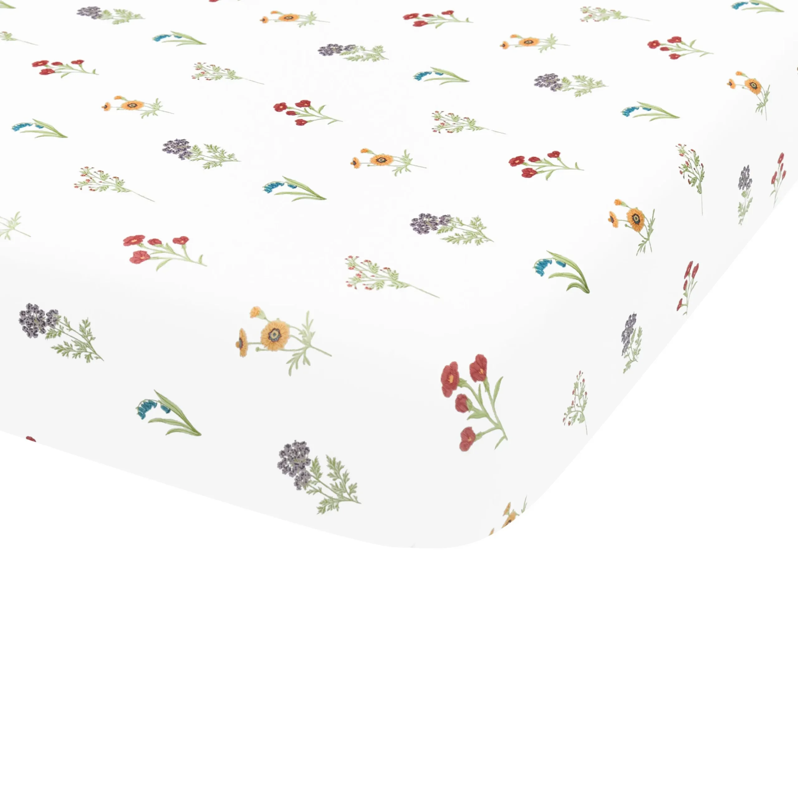 Crib Sheet in Wildflower
