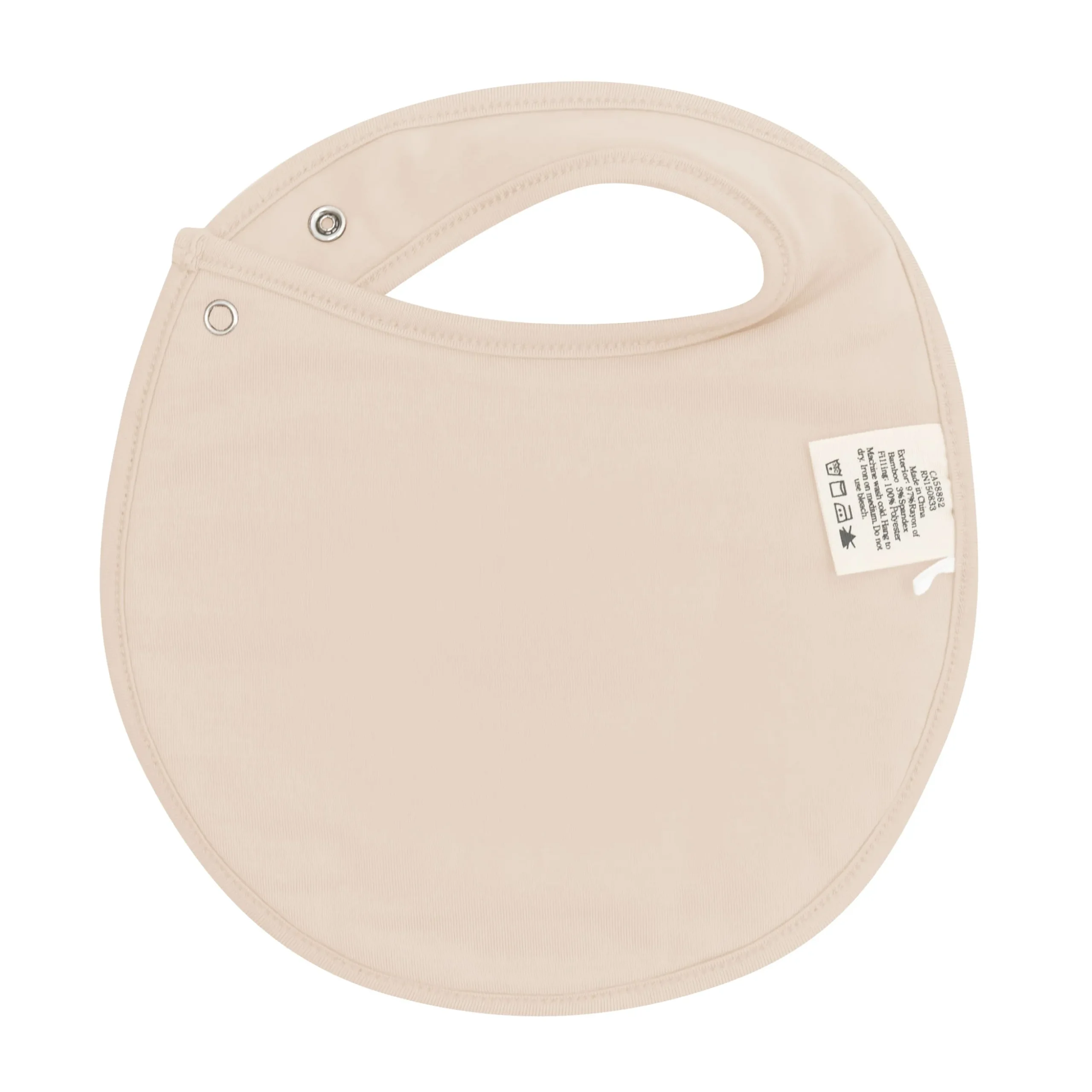 Cushy Bib in Bisque