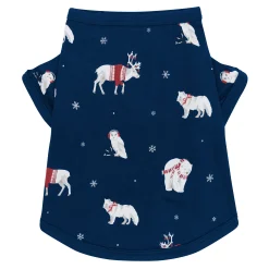 Dog Tee in Frosty Friends