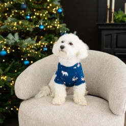 Dog Tee in Frosty Friends