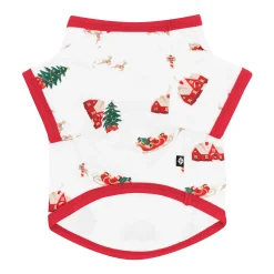 Dog Tee in Santa Sleigh