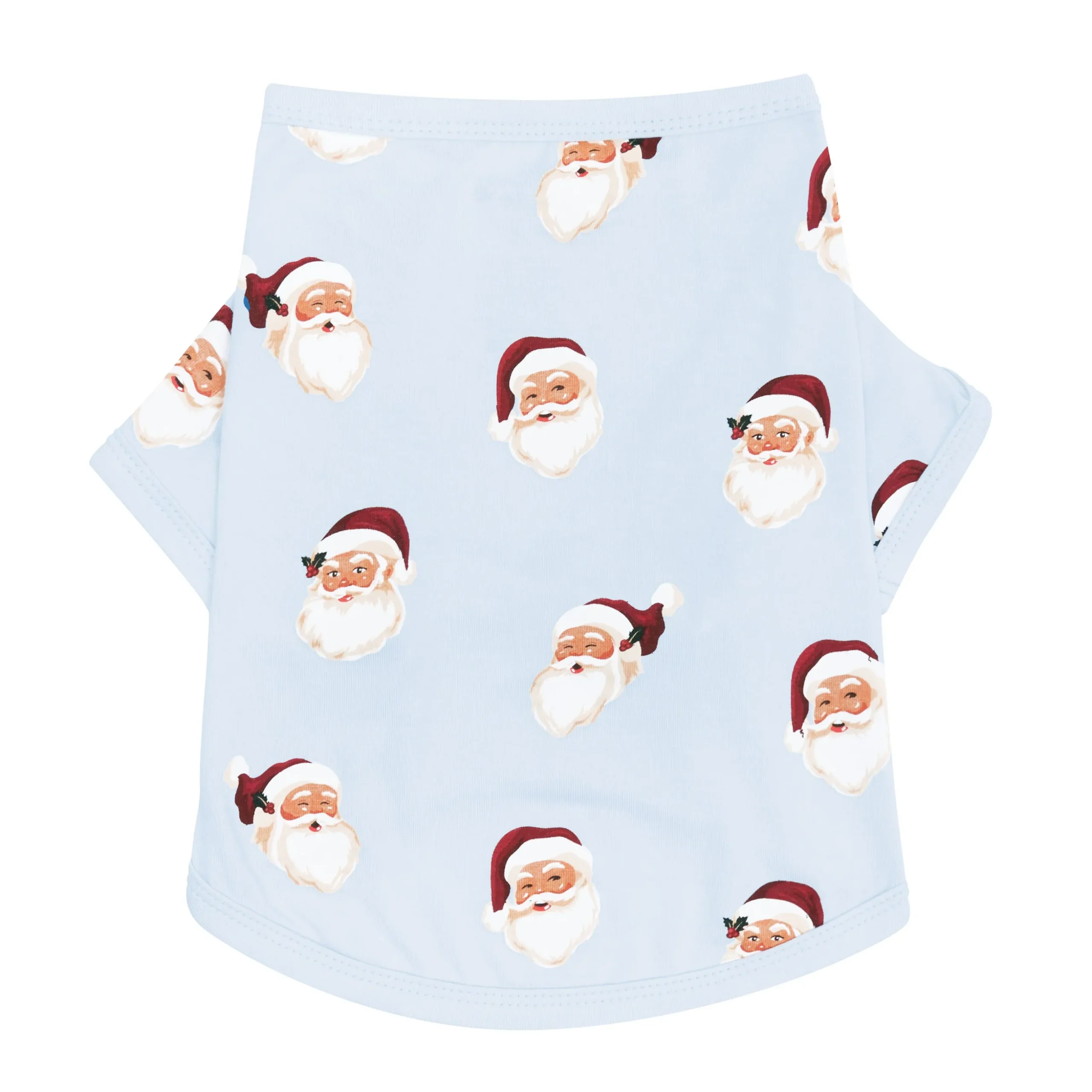 Dog Tee in Vintage Santa