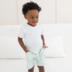 Drawstring Short in Dew