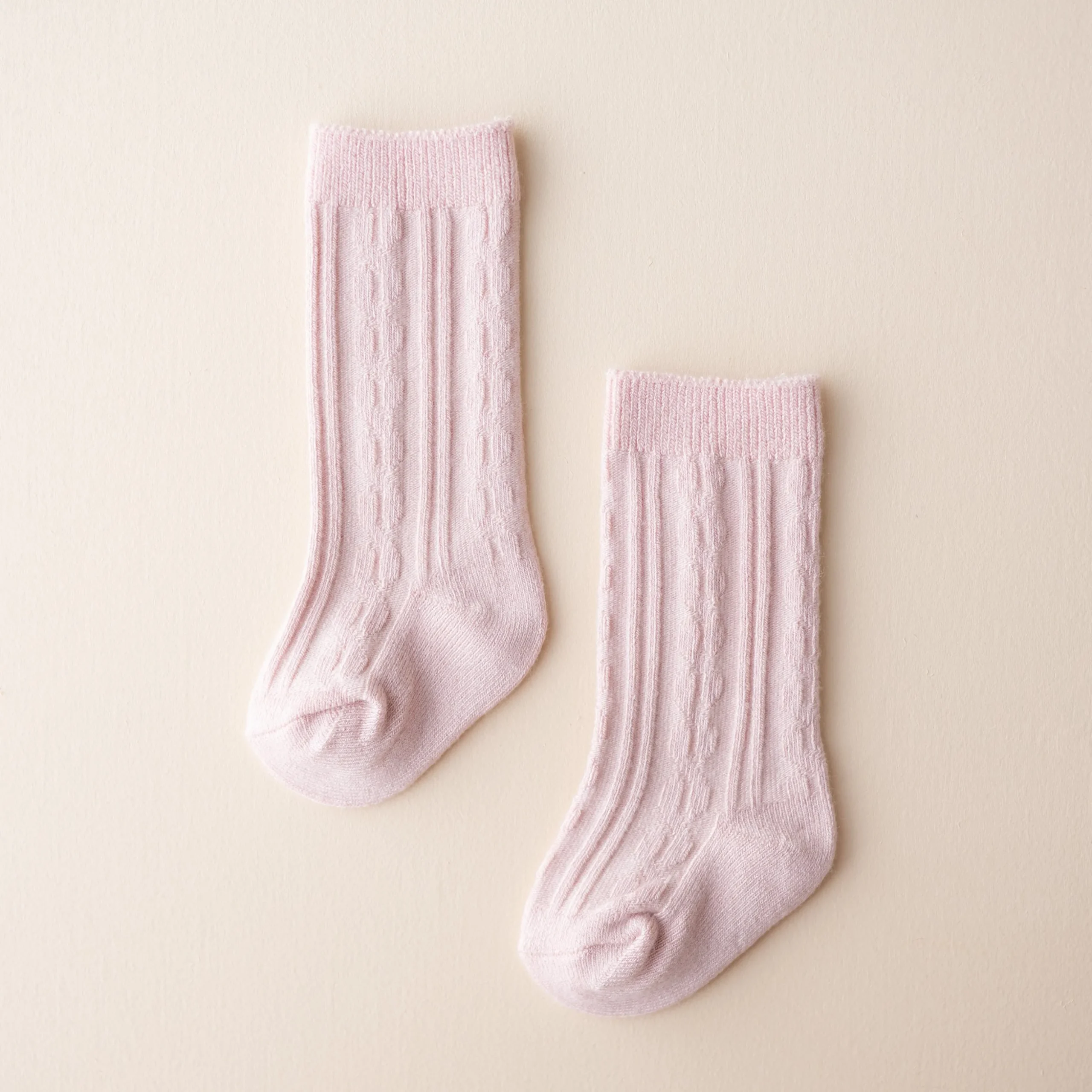 Knee High Socks in Blush
