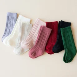 Knee High Socks in Ruby