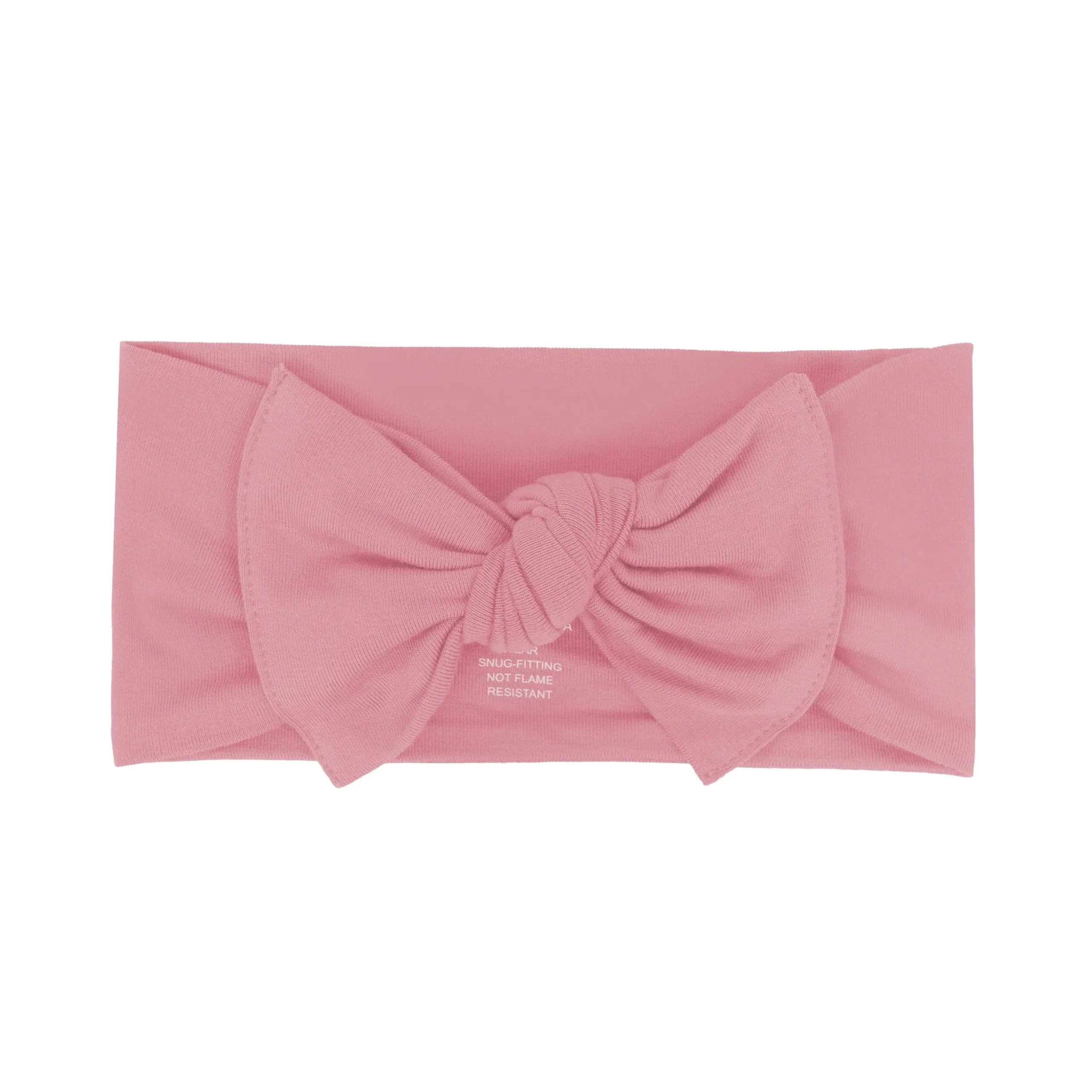 Knotted Bow Headband in Apple Blossom