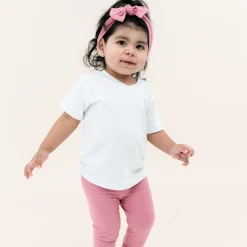 Knotted Bow Headband in Apple Blossom