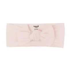 Knotted Bow Headband in Blush