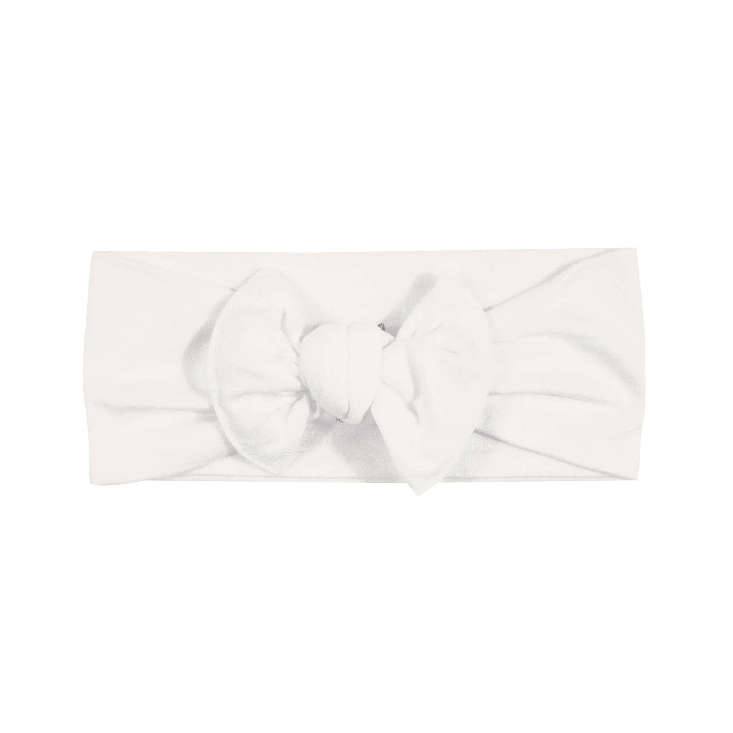 Knotted Bow Headband in Cloud