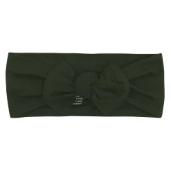 Knotted Bow Headband in Fir