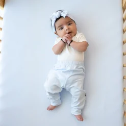 Knotted Bow Headband in Mist