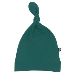 Knotted Cap in Emerald