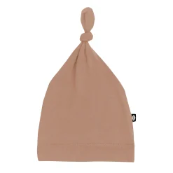 Knotted Cap in Latte