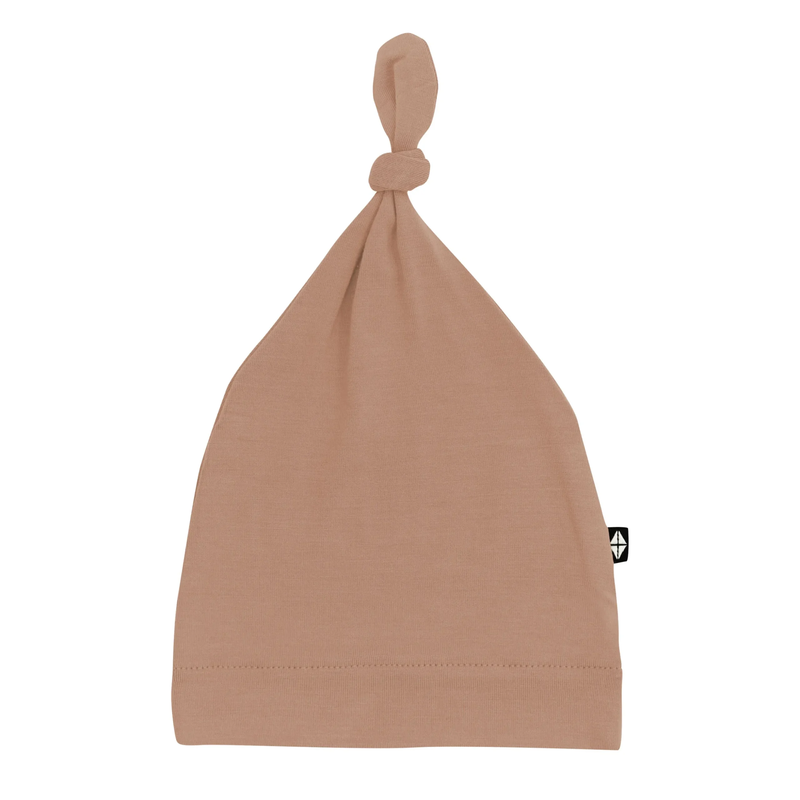 Knotted Cap in Latte