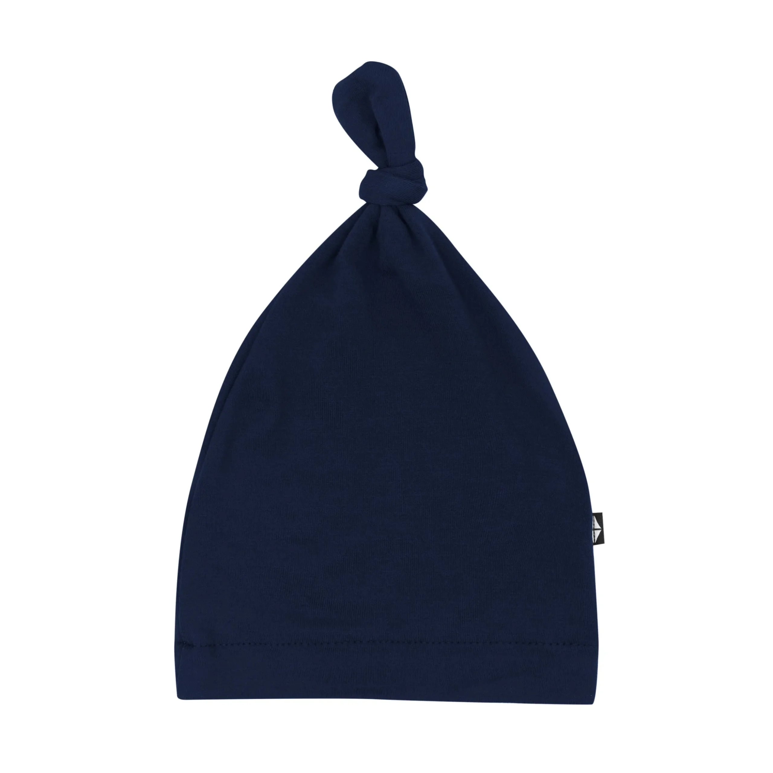 Knotted Cap in Navy